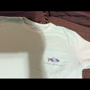Fish Hippie small SS ladies  tee